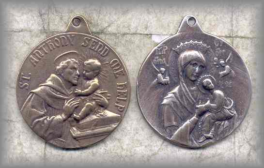 Anthony/Our Lady Medal