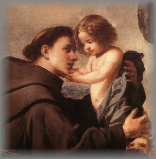 ST ANTHONY WITH CHILD JESUS - click for more information