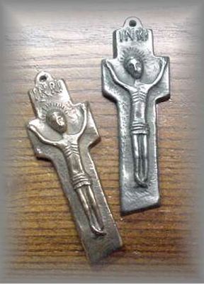 MINIATURE PENAL CROSS - click for more information