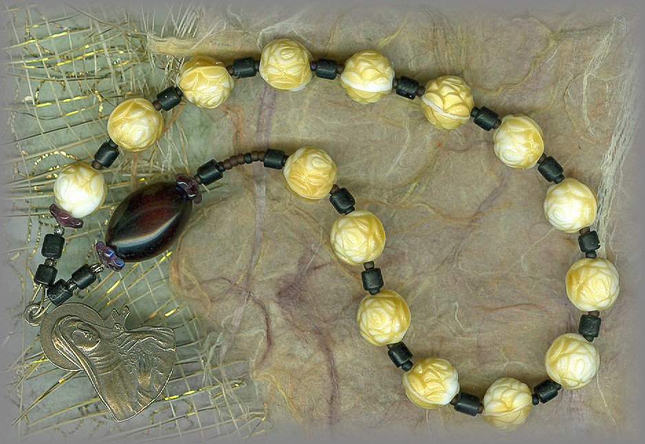 CHAPLET: full view of 15 bead chaplet