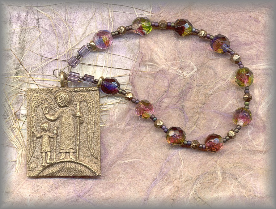 CHAPLET: Bronze medal by Egino Weinert (German Artist)