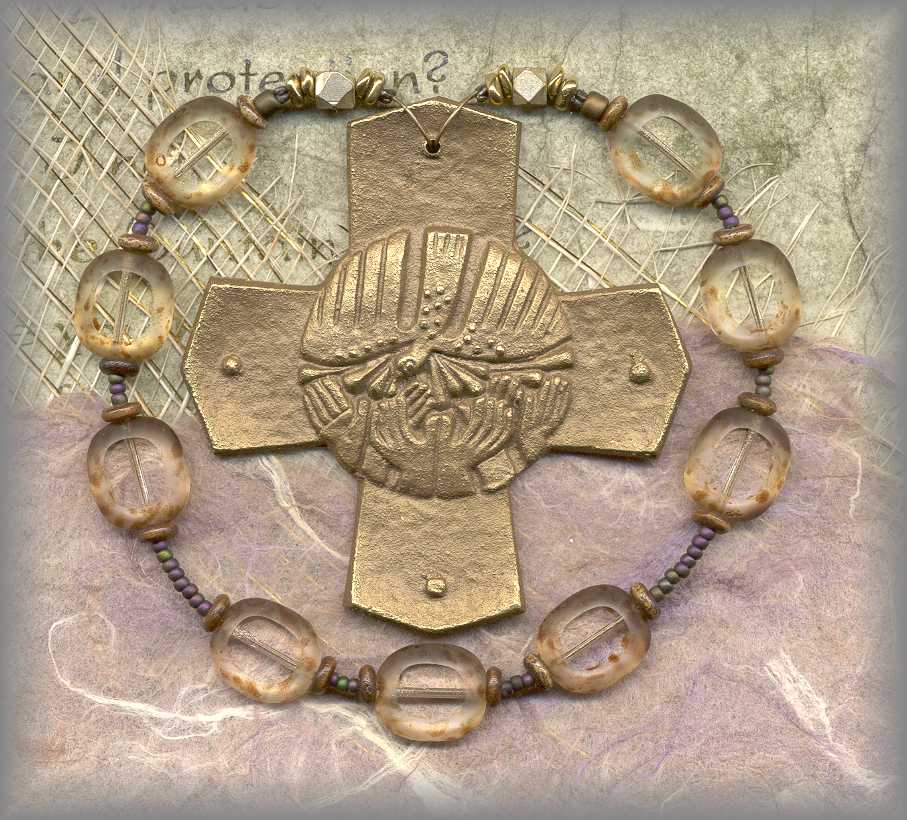 chaplet of the Holy Spirit with cross