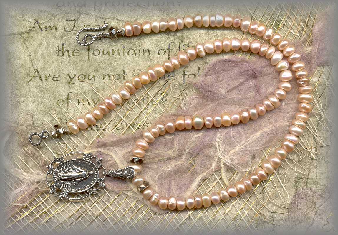RELIGIOUS JEWELRY - pearls