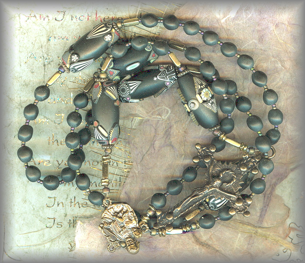 HANDMADE KLEW BEADS: Rare, rosaries, one of a kind
