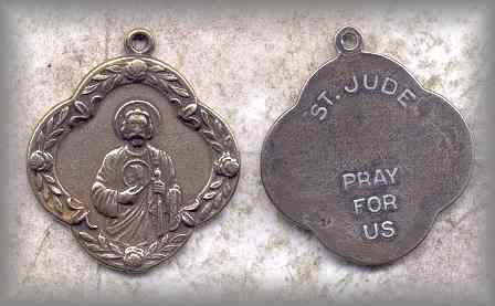 St Jude/Wreath Medal