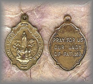 FATIMA MEDAL: Will attach on request