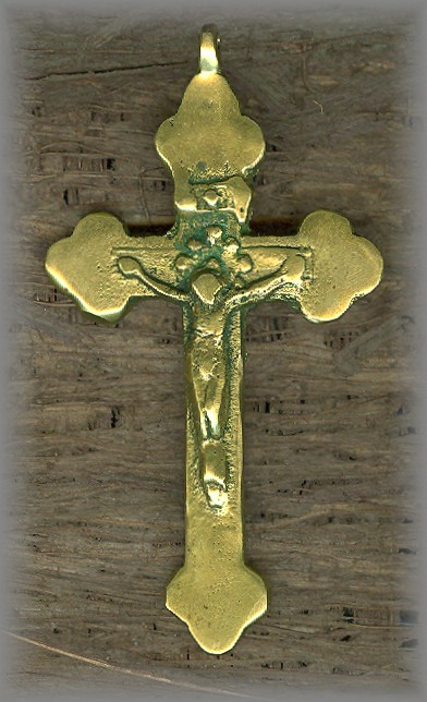 RARE JESUIT CRUCIFIX - pre 1700s