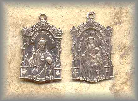 MEDAL: Carmel - Christ the KIng (1920s)