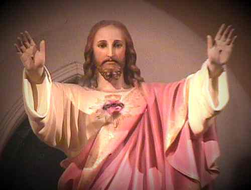 sacred heart of jesus. SACRED HEART OF JESUS STATUE