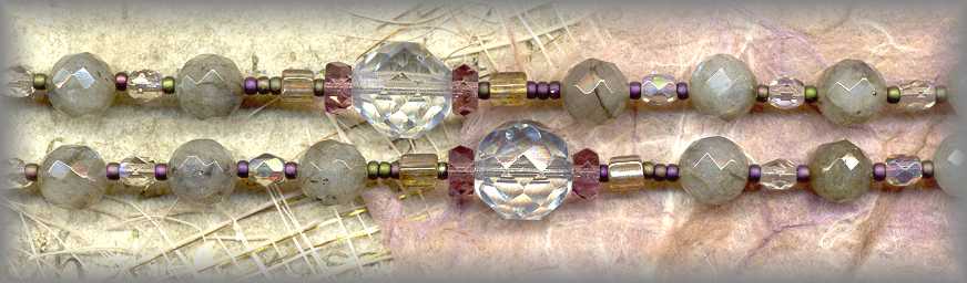 CATHOLIC ROSARIES: semi precious stones, close up