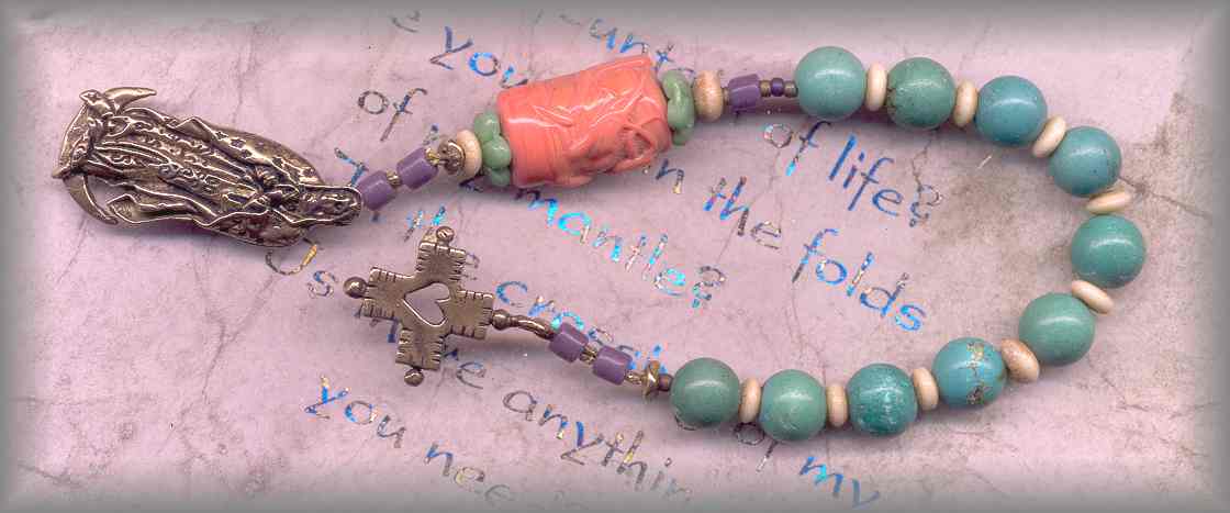 CHAPLET: Open ended 10 bead chaplet 'tenner'