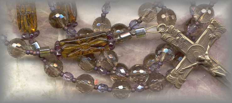SMOKY QUARTZ ROSARY - RET.2008