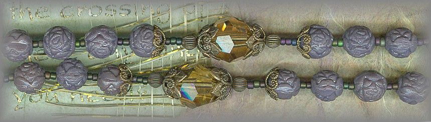 RMG.2410 - Mirror of Justice III - amethyst rosebuds