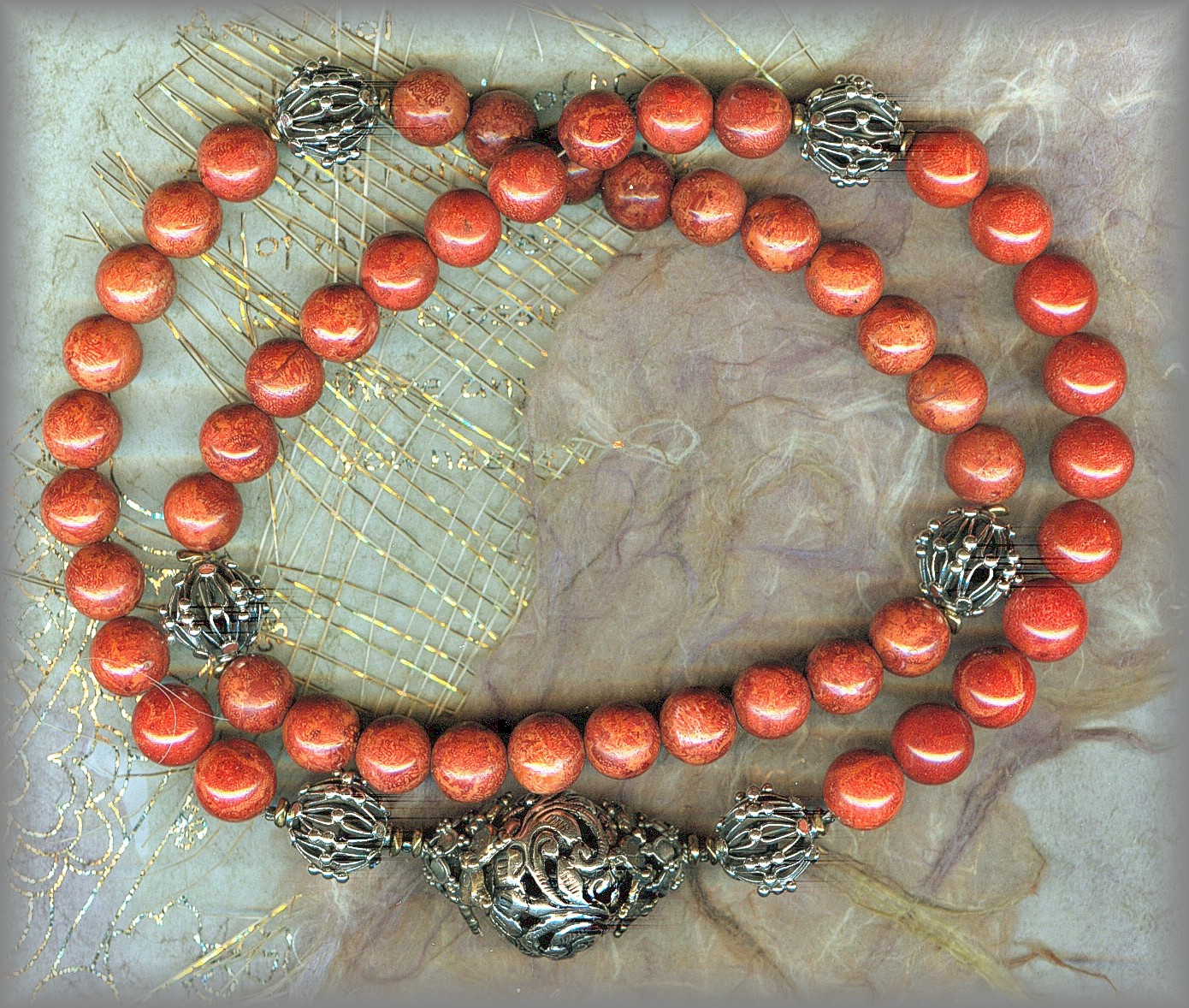 ROSARY:  May be worn as a necklace