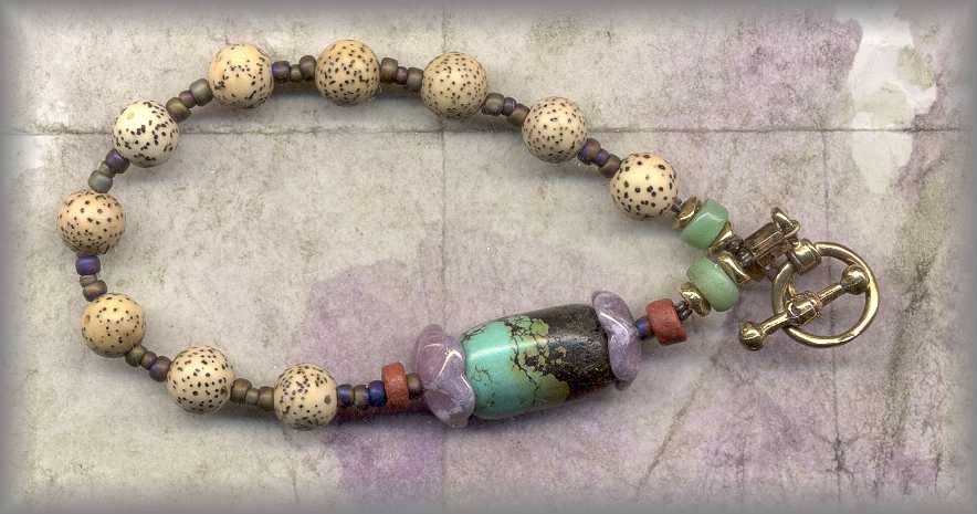 CHAPLET BRACELET - turquoise