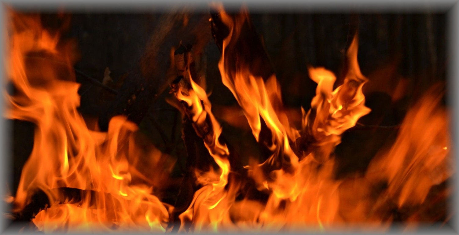 CONTROLLED CAMP FIRE - Peshtigo WI - October 2011