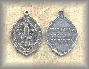 FATIMA MEDAL: Will attach on request