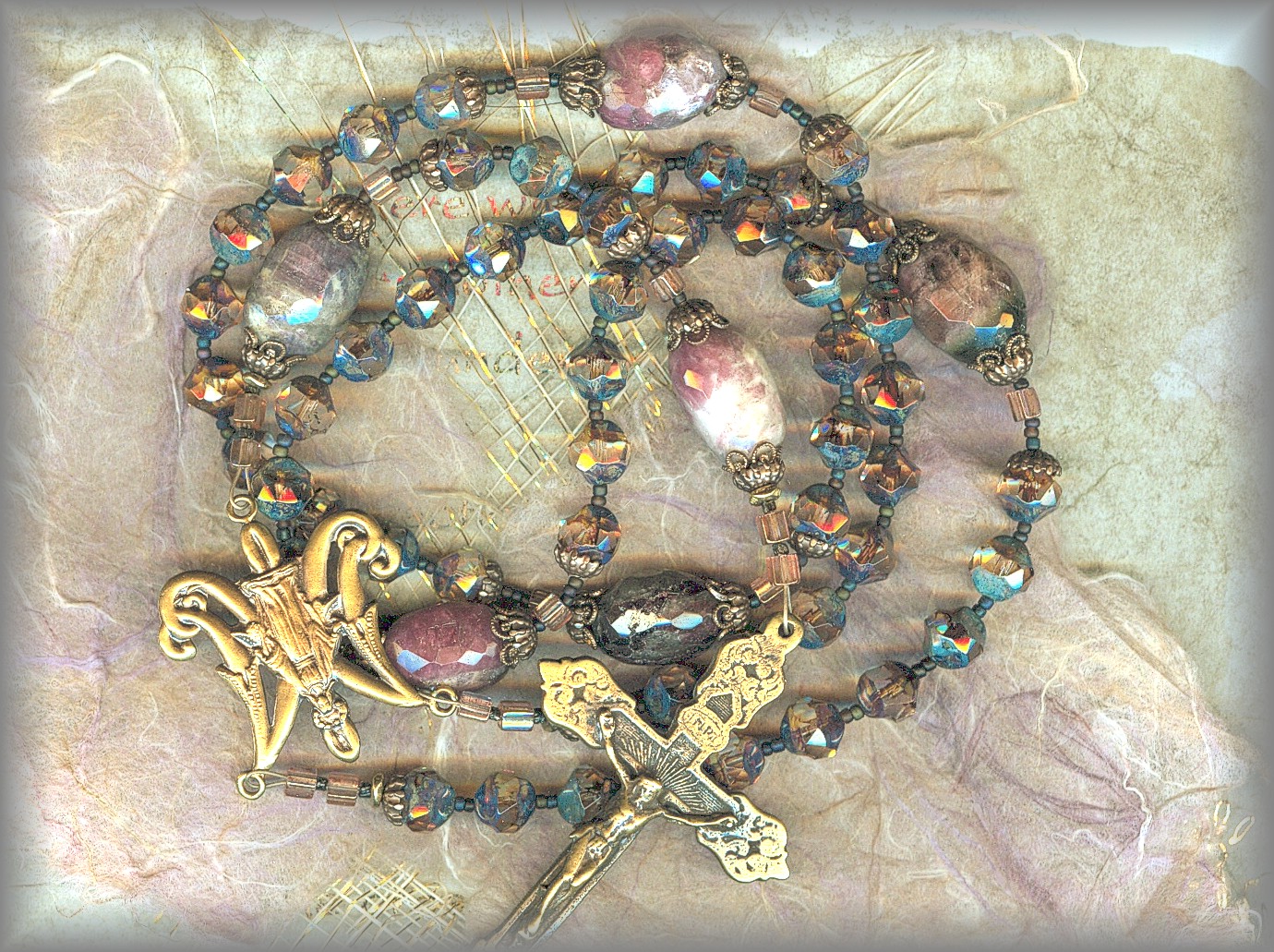 ROSARY: full image of the Sea and Earth rosary