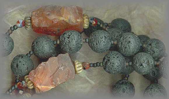 CARNELIAN CHUNKS for Pater Beads